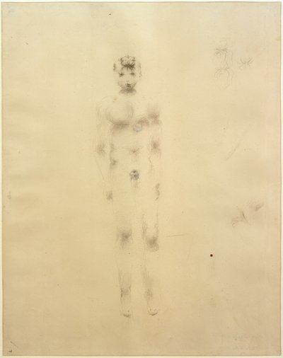 Nude Boy with Hanging Arms by Otto Meyer Amden