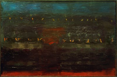 Preparation (Devotion in the Dining Hall). Overall Composition IV by Otto Meyer Amden