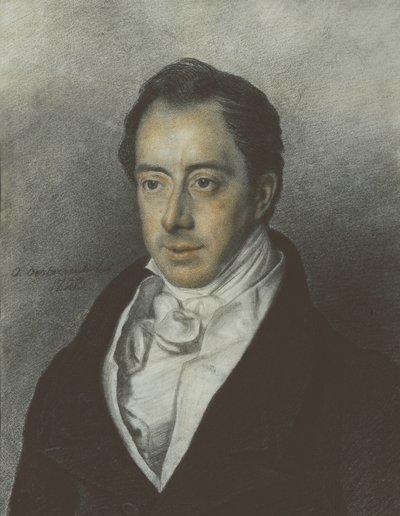 Portrait of Nikolay Ivanovich Turgenev by Otto Oesterreich