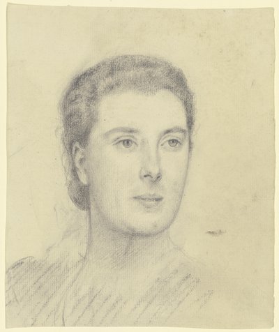 Portrait of a Lady (Margret Freebody?) by Otto Scholderer