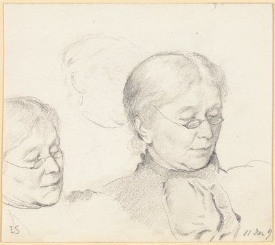 Luise Scholderer by Otto Scholderer