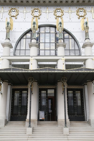Am Steinhof church (church Leopold) designed by Otto Wagner, Vienna, Austria by Otto Wagner