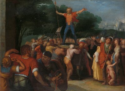 Brinno Raised upon the Shield by Otto van Veen