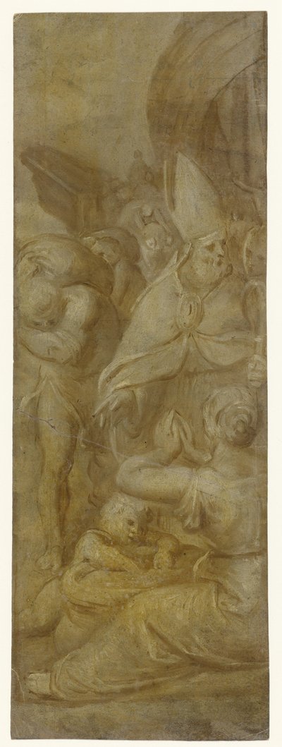 Saint Nicholas Saves the City of Myra from Famine by Otto van Veen