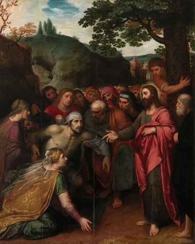 The Raising of Lazarus by Otto van Veen