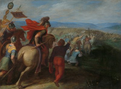 The Romans nearly Overpower the Army of Julius Civilis through the Treachery of a Batavian by Otto van Veen