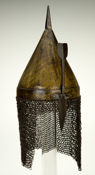 Helmet, perhaps 16th century, modified in 19th century by Ottoman School