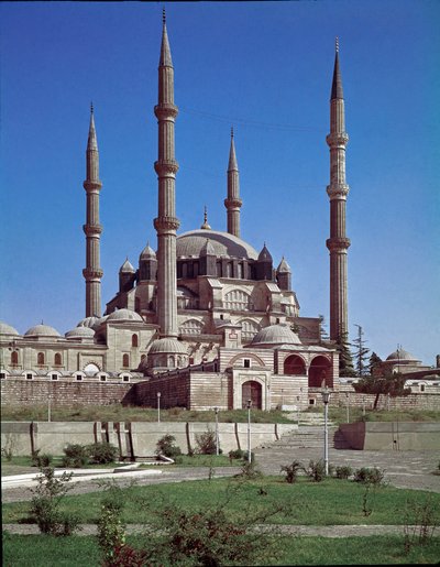 View of the Mosque of Selimiye by Ottoman School