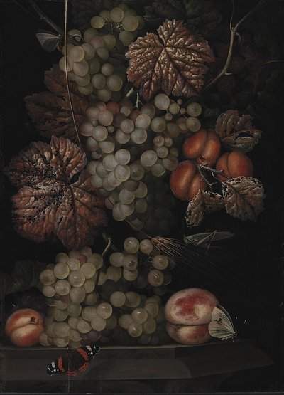 Still Life by Ottomar Elliger d.Æ.