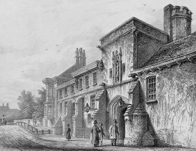 College Gate and Warden