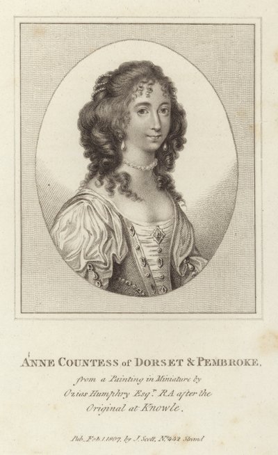 Anne Countess of Dorset and Pembroke by Ozias Humphry