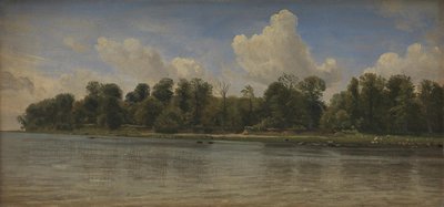 Beach at Præstø by P.C. Skovgaard