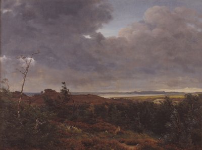 View of Frederiksværk from Tisvilde Wood, North Zealand by P.C. Skovgaard