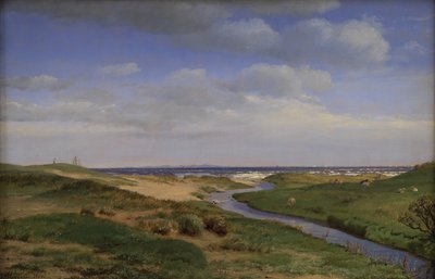 View of the North Coast of Zealand at Dronningmølle by P.C. Skovgaard