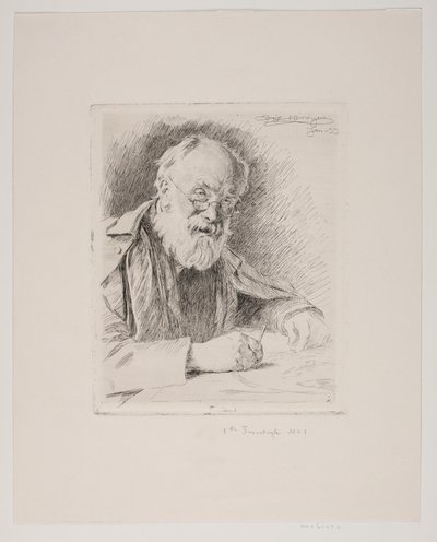Lorenz Frölich by Peder Severin Krøyer