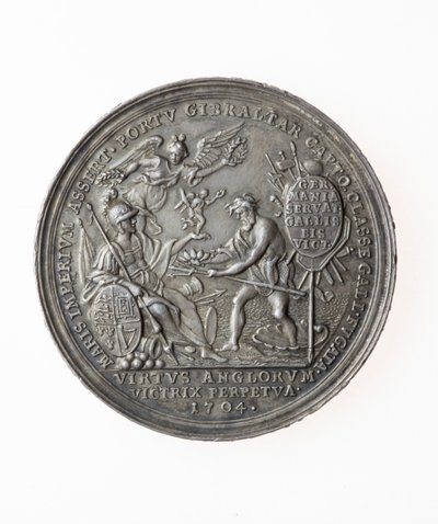 Medal Commemorating British Victories, 1704 by P. H. Muller