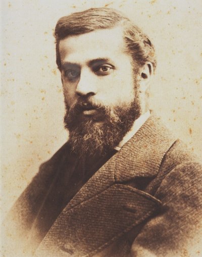 Portrait of Antoni Gaudí by Pablo Audouard Deglaire