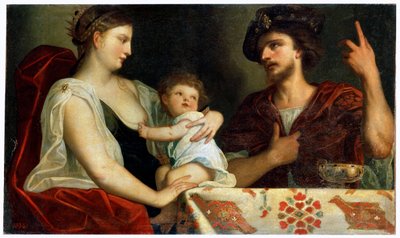 Eumenes and Roxana by Padovanino