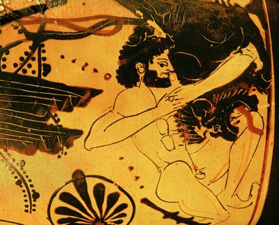Heracles Killing the Lion by Painter Diosphos