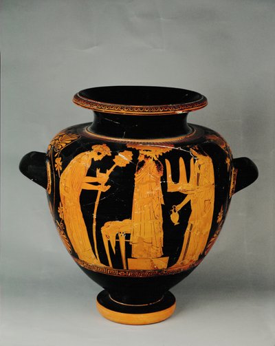 Dionysos Festival with Two Women Acolytes by Painter Eupolis