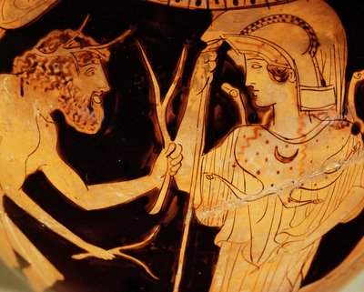 Ulysses and Athena at the Meeting with Nausicaa by Painter Nausicaa
