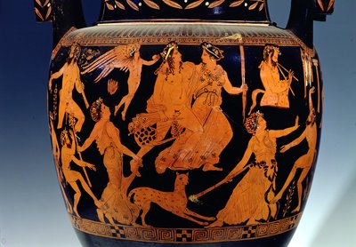 Attic Red-Figure Volute-Crater (detail) by Painter Pronomos
