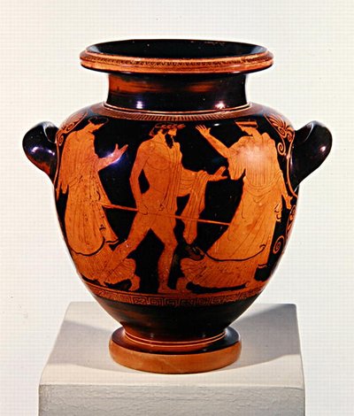 Attic Red-figure Stamnos by Painter of the Birth of Athena