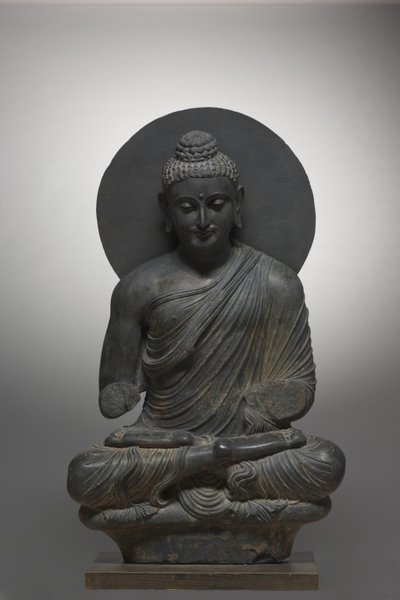Seated Buddha, from Gandhara, Kushan Period by Pakistani School