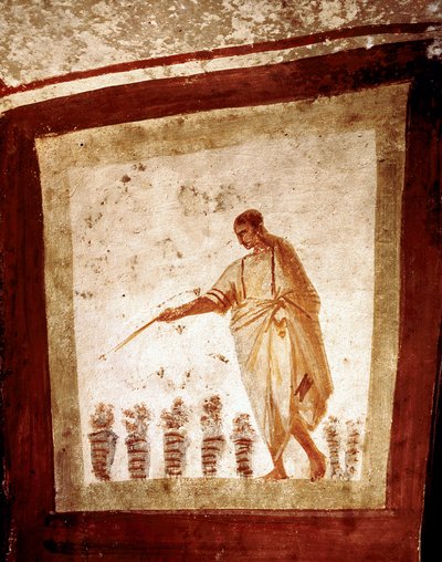 Early Christian Art: The Multiplication of the Loaves and Fishes by Paleo Christian