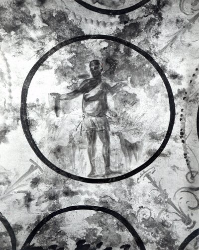 The Good Shepherd, from the vault of one of the chambers by Paleo Christian