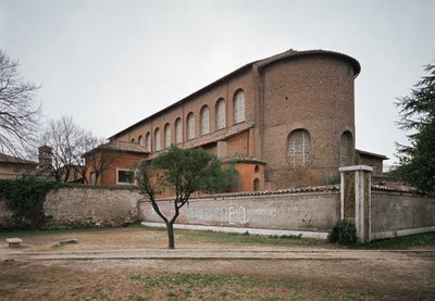 View of the Church St Sabina, Founded 422 by Paleo Christian