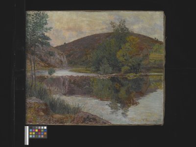 River Landscape by Palma Daillion d