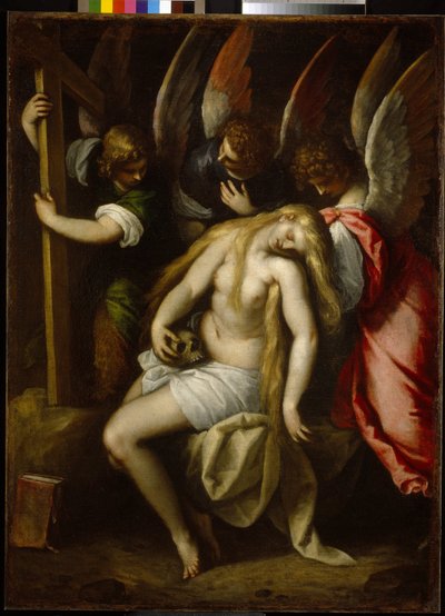 The Death of Mary Magdalene by Palma Il  Giovane