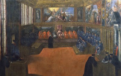 The Doge of Venice Visits the Holy See by Palma Il Giovane