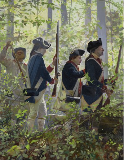 Forest Fire by Pamela Patrick White