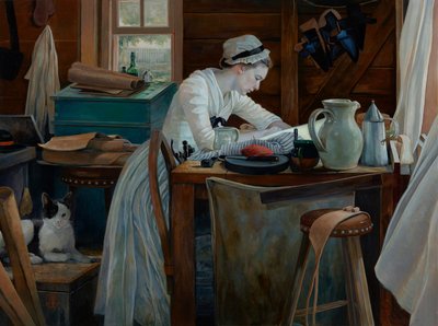 Woman at Work by Pamela Patrick White