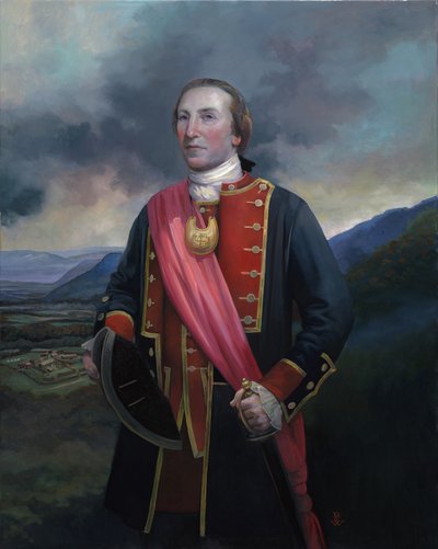 Young George Washington by Pamela Patrick White