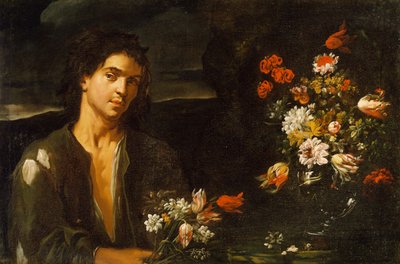 Self-portrait by Paolo Antonio Barbieri by Paolo Antonio Barbieri