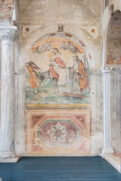 Fresco from the Early Medieval Church of San Salvatore, Santa Giulia Museum Complex, Brescia by Paolo Caylina