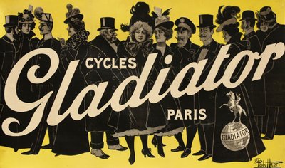 Cycles Gladiator, c. 1900 by Paolo Henri