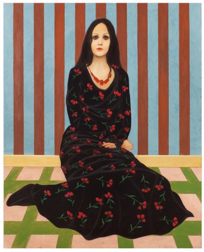 The Lady with Flowers by Paolo Perfranceschi