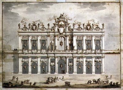 Design of a Facade, probably for the 