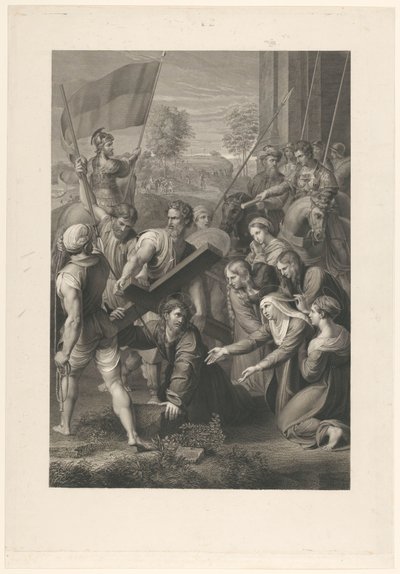 Christ Collapses Under the Weight of the Cross by Paolo Toschi
