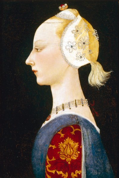 A Young Lady of Fashion, 1462-1465 by Paolo Uccello