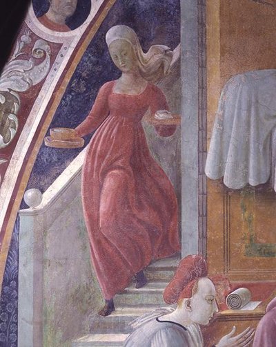 Birth of the Virgin, from the Chapel of the Assumption by Paolo Uccello