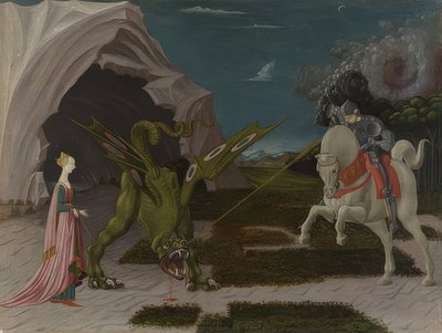 Saint George and the Dragon by Paolo Uccello