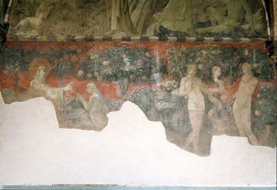 Genesis, Creation of Eve and the Original Sin by Paolo Uccello