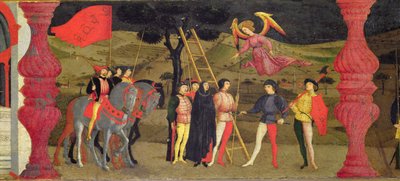The Repentant Christian Woman is Hanged for Pawning the Consecrated Host (detail) by Paolo Uccello