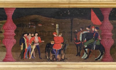 Predella of the Profanation of the Host (Detail) by Paolo Uccello