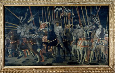 The Counter Attack of Micheletto da Cotignola (The Battle of San Romano) (detail) by Paolo Uccello